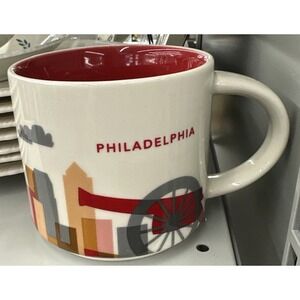 Starbucks 2014 You Are Here Collection Philadelphia 14oz Coffee New
